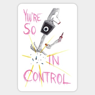 In Control Sticker